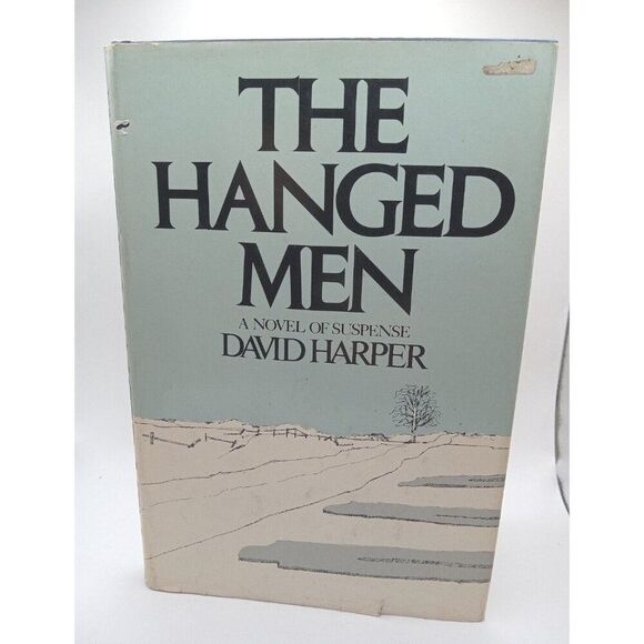 The Hanged Men by David Harper-DJ-1976 1st Edition With Dust Jacket Vintage Book - Picture 1 of 8